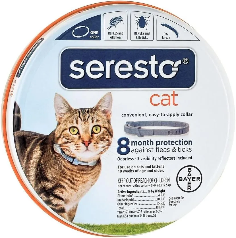 Seresto Flea Tick Collar for Cats