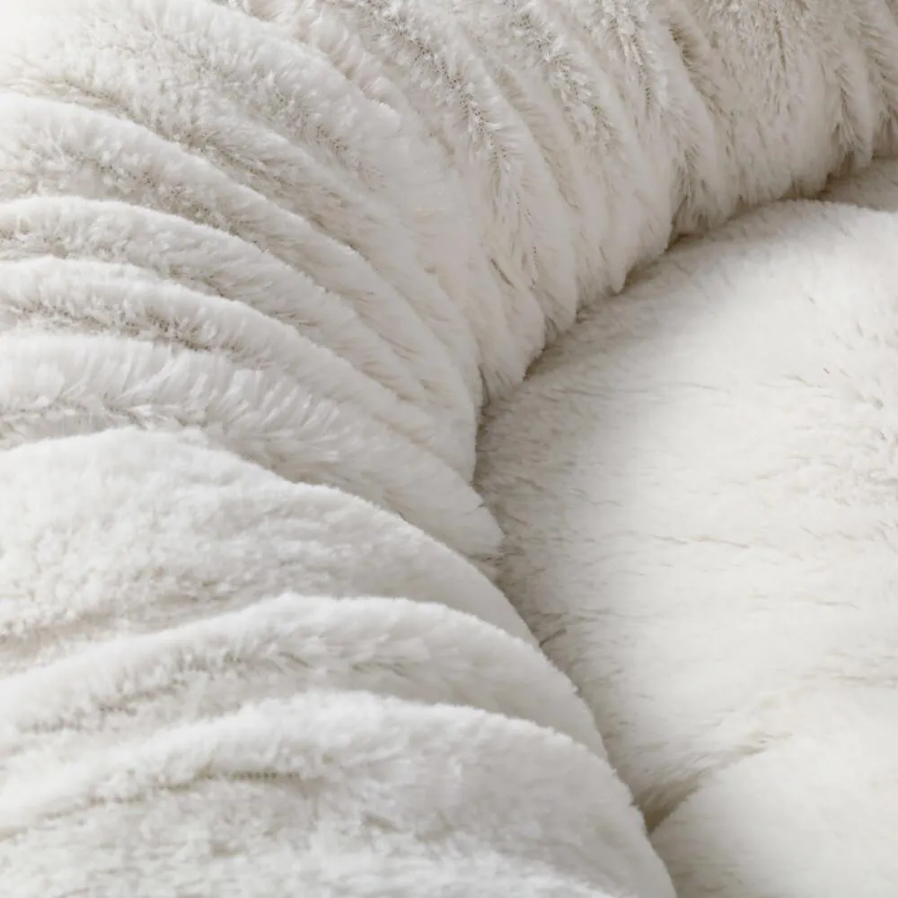 Snookie Hooded Pet Bed in Corncob