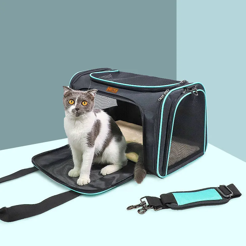 Soft-Sided Collapsible Pet Travel Carrier for Puppy