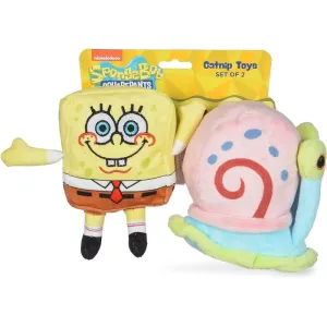 Spongebob and Gary Catnip Plush 2pc Toy Set