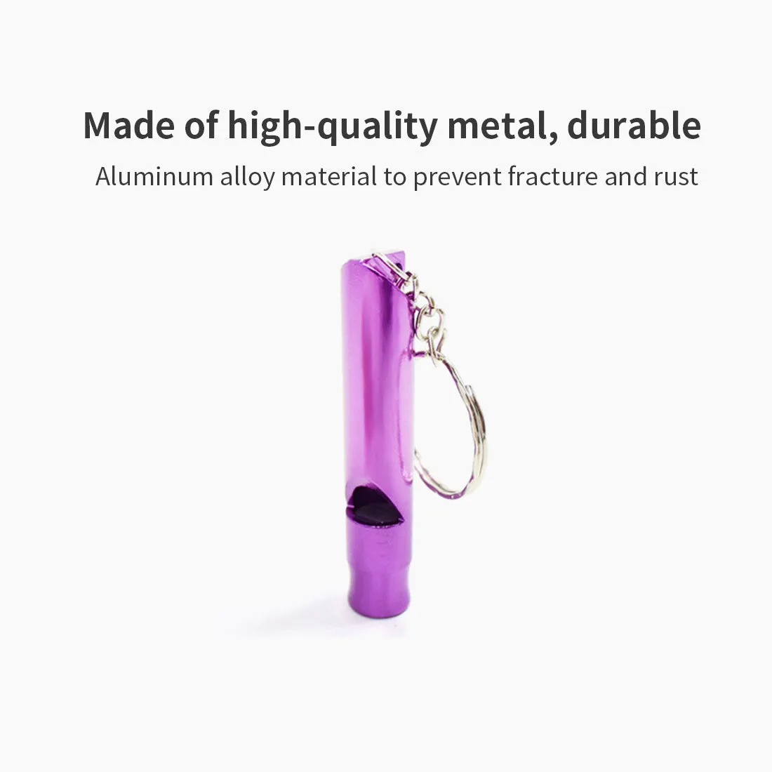Stainless Steel Dog Whistle for Recall Training Puppy Silent Supersonic Pet Dogs