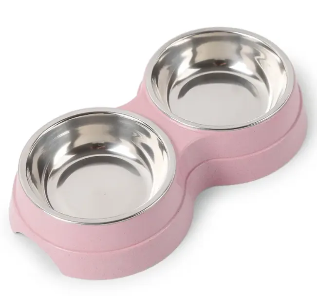 Stainless Steel Double Pet Bowls
