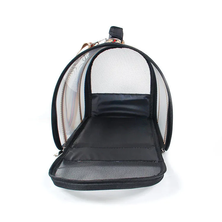 Transparent Dog Cat Soft-Sided Carriers bag