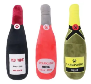 Wine Bottle Plush Toy