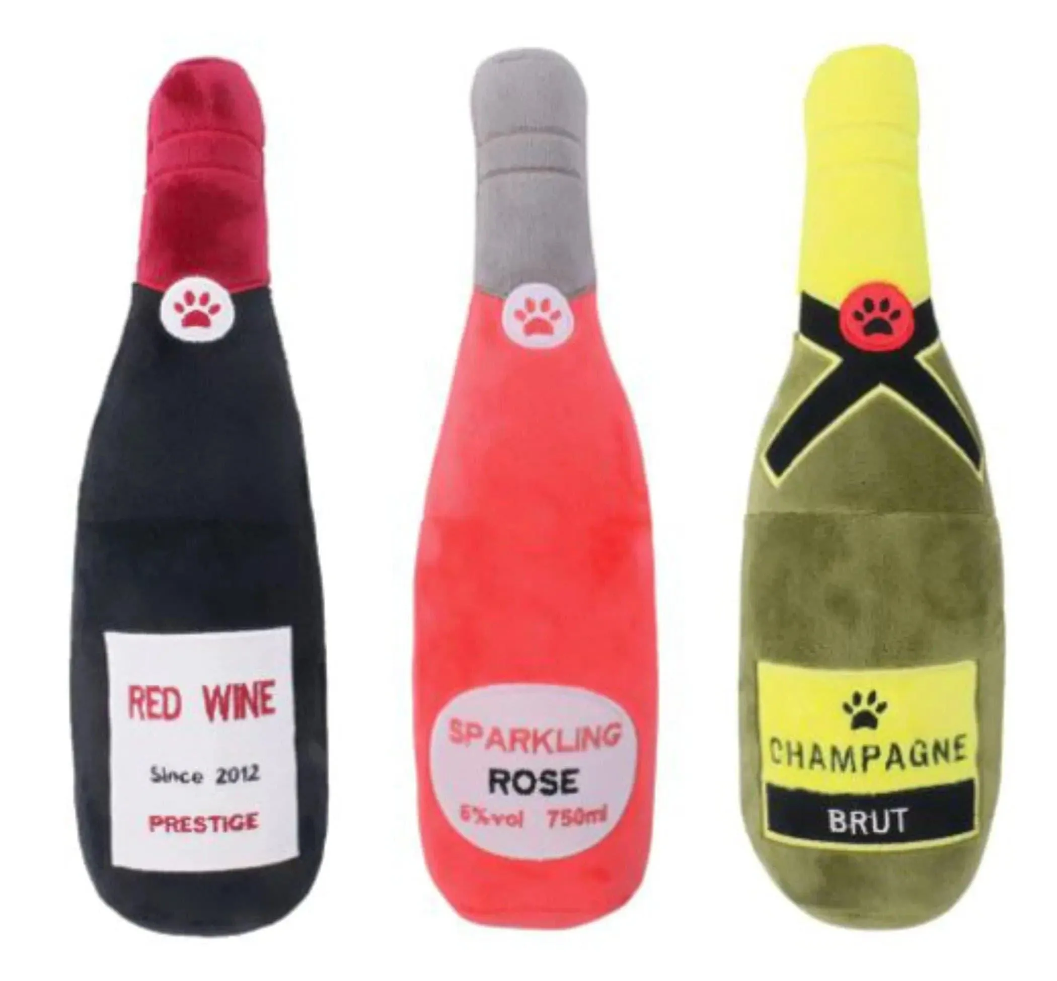 Wine Bottle Plush Toy